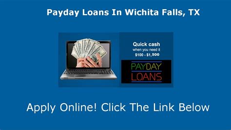 Payday Loans In Wichita Falls Texas